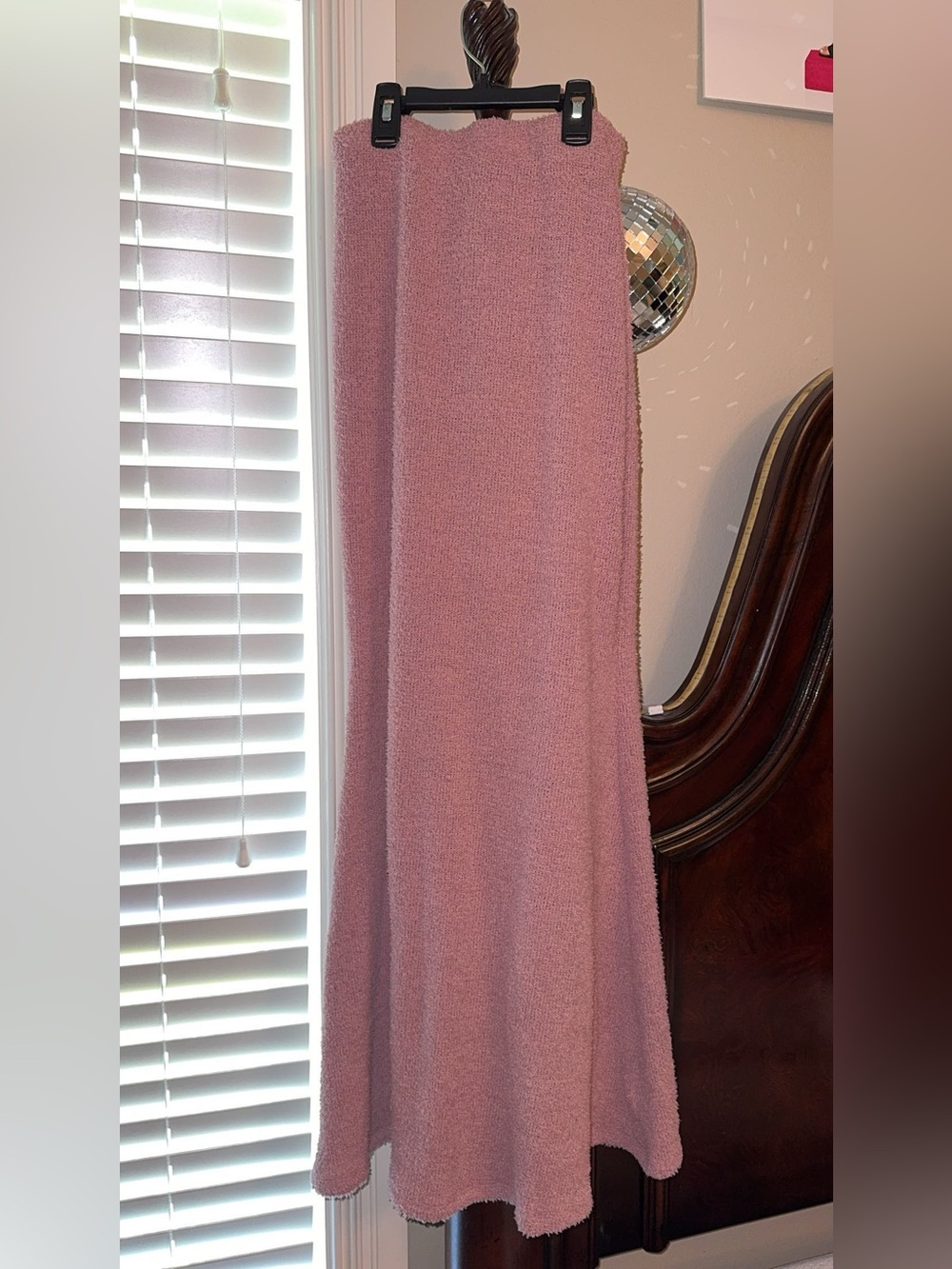 G/FORE Mauve Textured Maxi Skirt